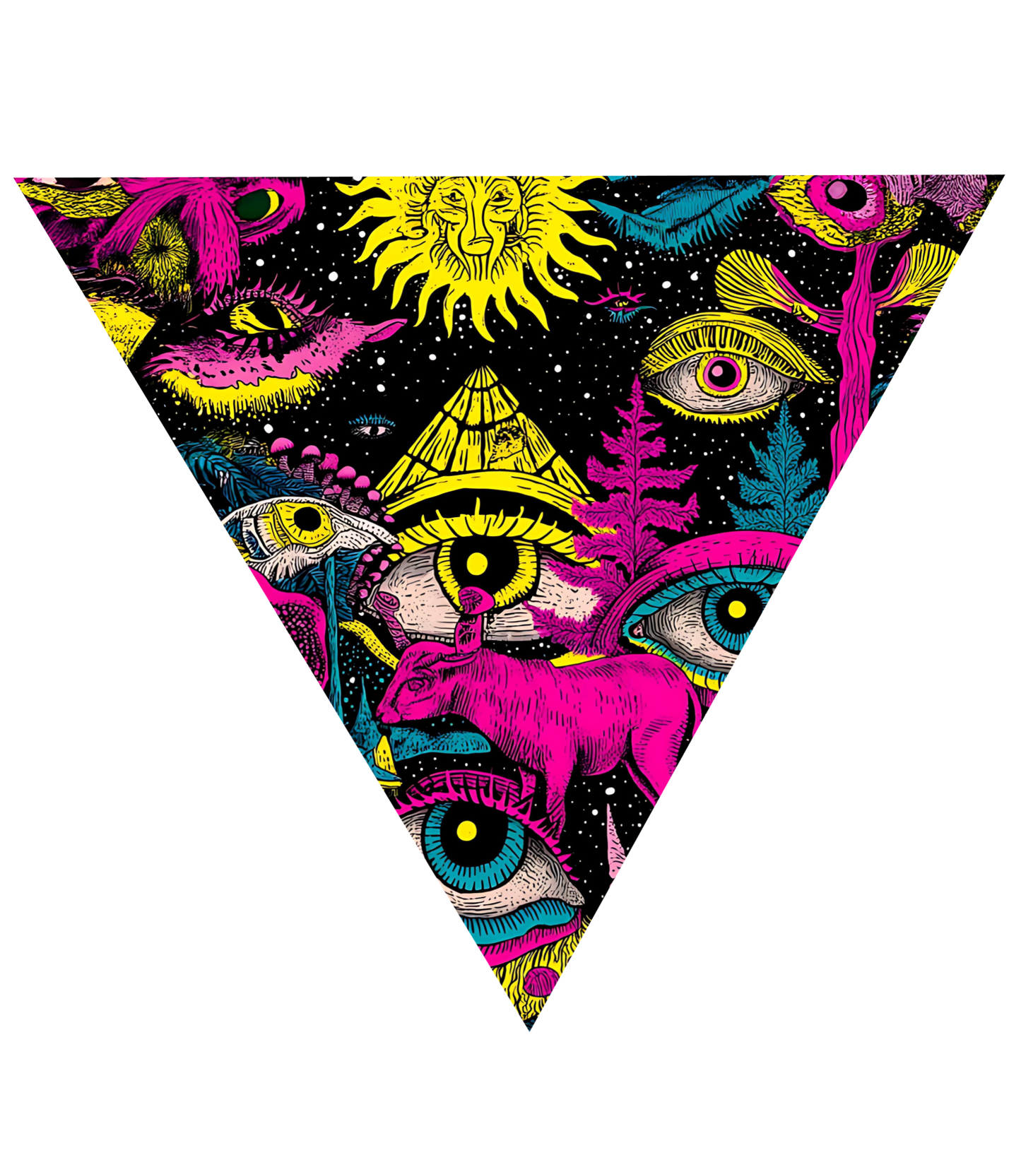 T-Shirt - Trippy Triangle