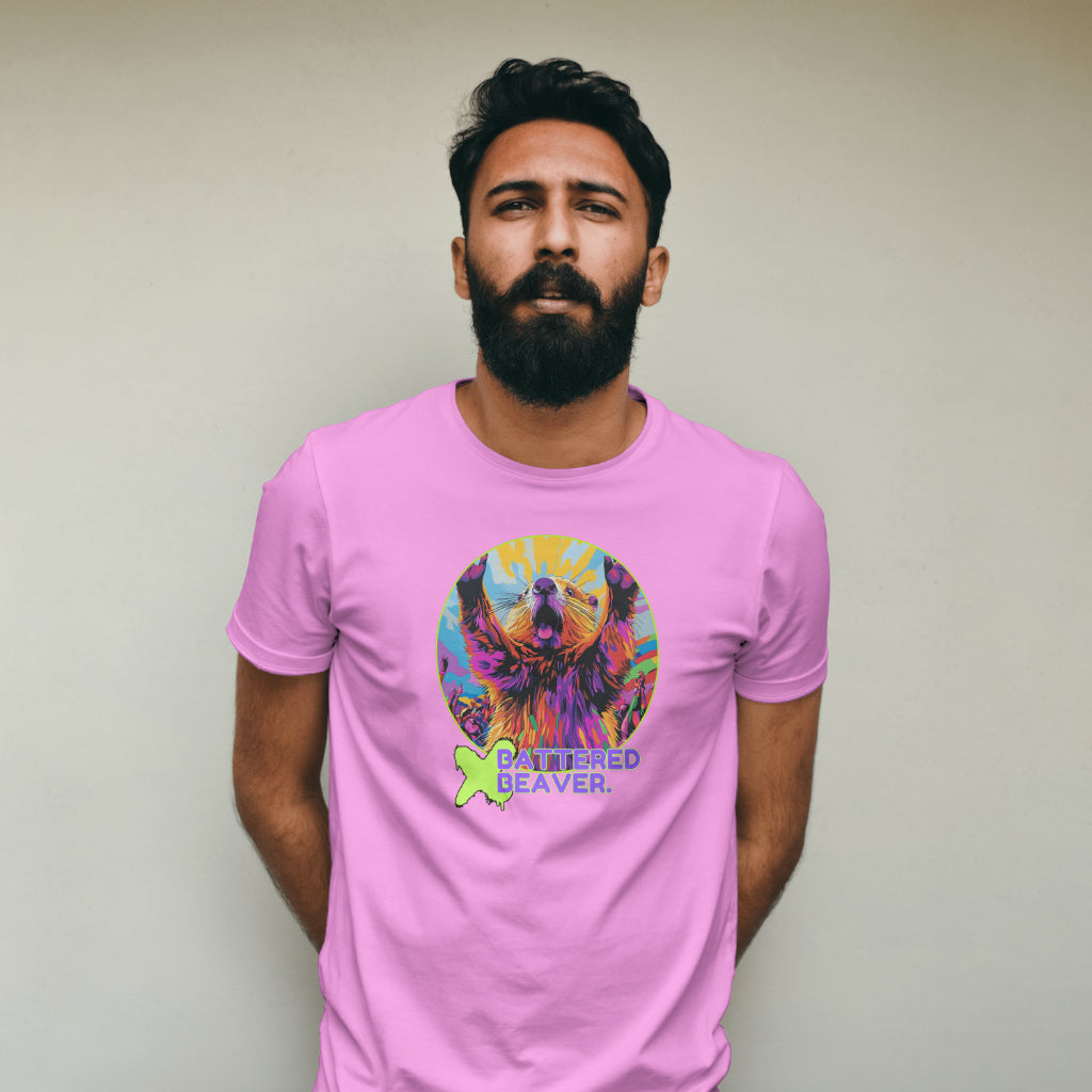 Rave Days 001 - Battered Beaver Tshirt