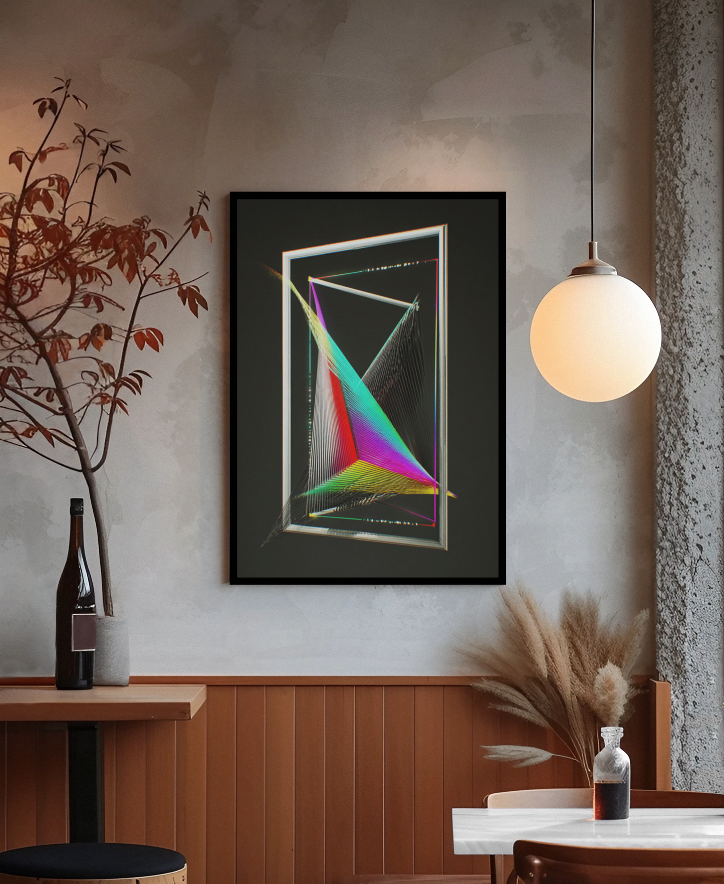 Wall Art - Pixel Frame
