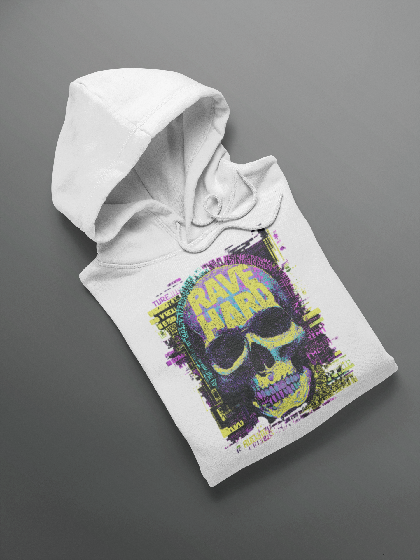 Hoodie - Rave Hard To The Graveyard